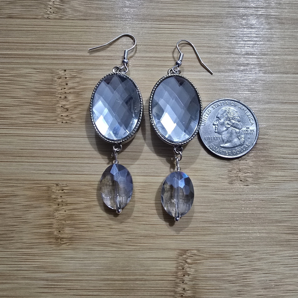 Vintage Repurposed Bridgerton/princess Earrings